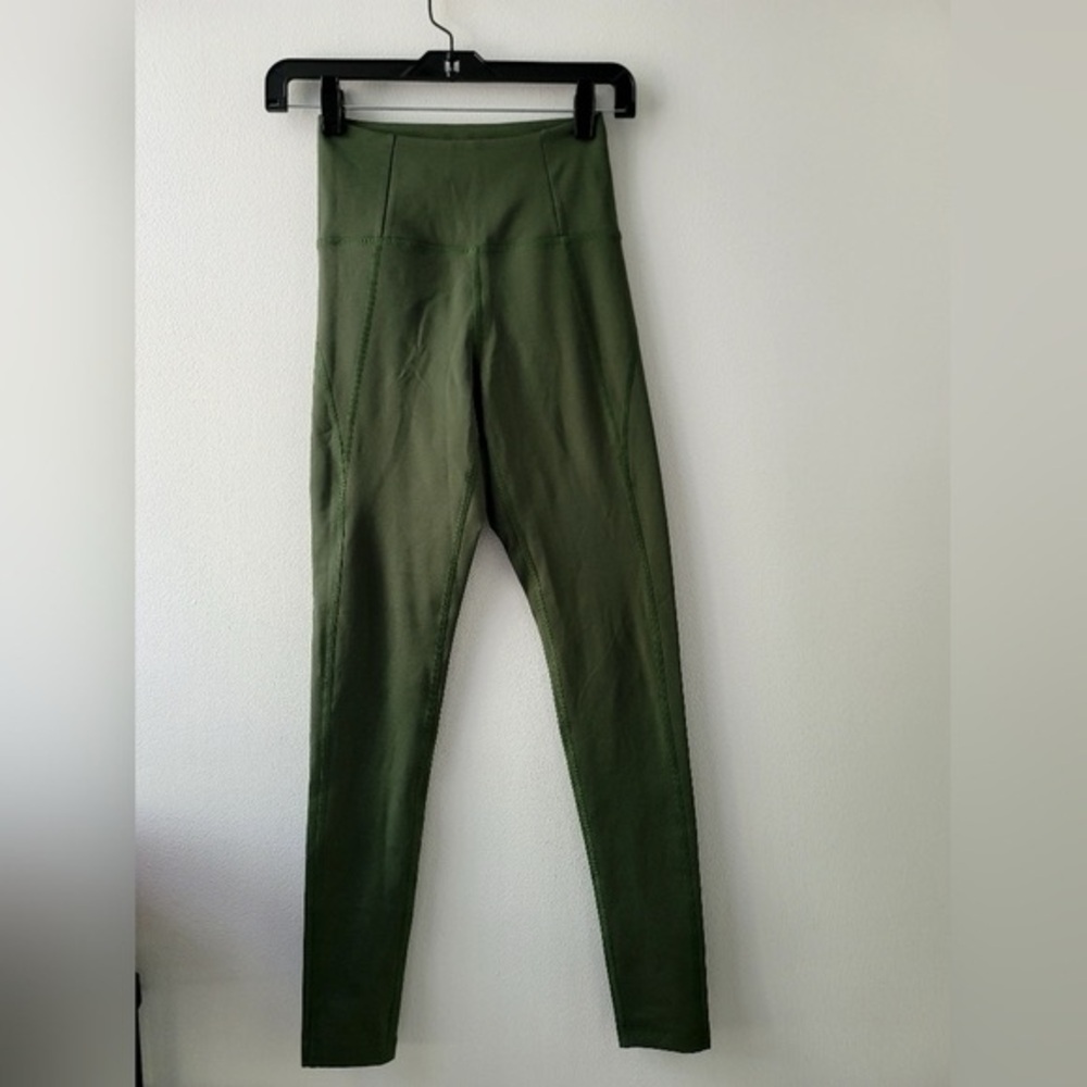 GIRLFRIEND COLLECTIVE Green Compressive Leggings